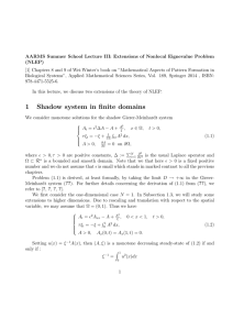 AARMS Summer School Lecture III: Extensions of Nonlocal Eignevalue Problem (NLEP)