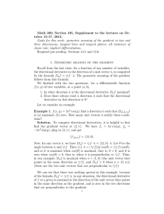 Math 200, Section 105, Supplement to the lectures on Oc-