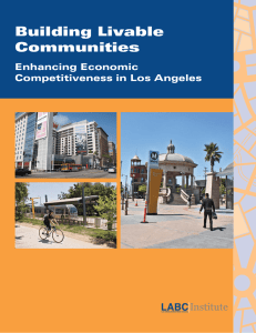 Building Livable Communities Enhancing Economic Competitiveness in Los Angeles