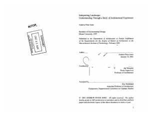 Interpreting  Landscape: