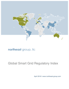 Global Smart Grid Regulatory Index northeast