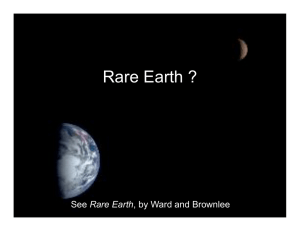 Rare Earth ? Rare Earth