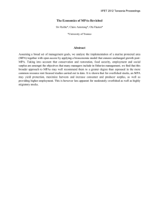 The Economics of MPAs Revisited  Abstract
