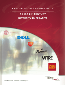 executive case report no. 4 age: a 21 century diversity imperative