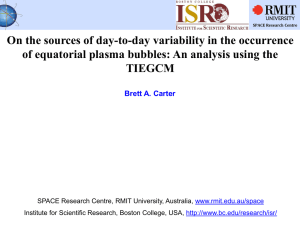 On the sources of day-to-day variability in the occurrence