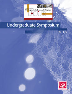 Undergraduate Symposium 2015
