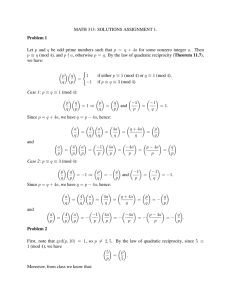 MATH 313: SOLUTIONS ASSIGNMENT 1. Problem 1