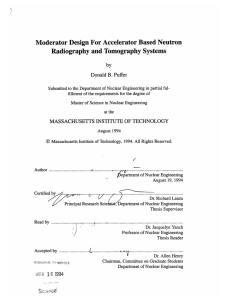 Moderator Design  For Accelerator  Based  Neutron