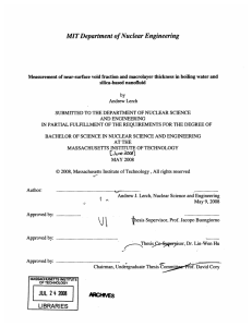 MIT Department of Nuclear Engineering