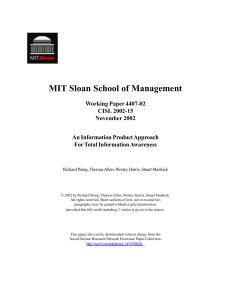 MIT Sloan School of Management