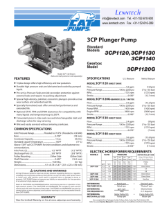 3CP Plunger Pump  3CP1120,3CP1130 3CP1140