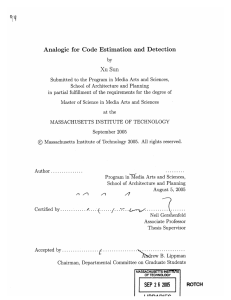 £9 Analogic  for  Code  Estimation  and ... Xu  Sun