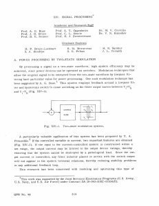 SIGNAL  PROCESSING XIV.