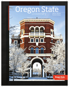 Oregon State  University 2013–2014