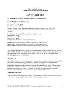 ANNUAL REPORT