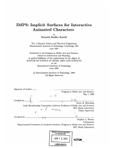 IMPS:  Implicit  Surfaces  for  Interactive