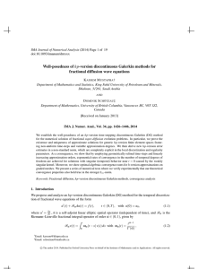 Well-posedness of hp-version discontinuous Galerkin methods for fractional diffusion wave equations