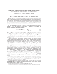 HP -DGFEM FOR SECOND ORDER ELLIPTIC PROBLEMS IN