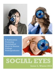 SOCIAL EYES lorem ipsum  Issue 3, Winter 2012