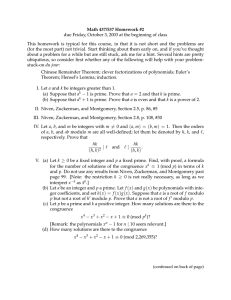 Math 437/537 Homework #2