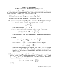Math 437/537 Homework #5