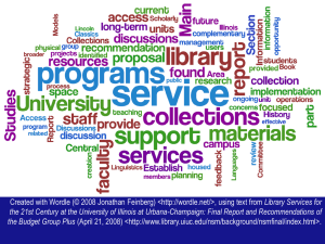 Library Services for