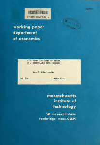 working paper department economics technology