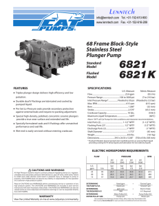 6821 6821 K 68 Frame Block-Style Stainless Steel