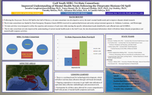 Gulf South SERG Tri-State Consortium: