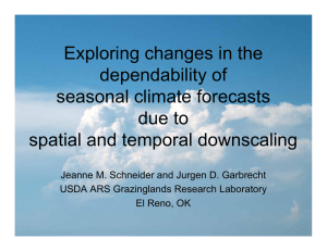 Exploring changes in the dependability of seasonal climate forecasts due to