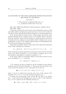 38 Bulletin of TICMI Meunargia T. I. Vekua Institute of Applied Mathematics of