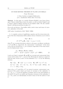 24 Bulletin of TICMI Tengiz Meunargia I. Vekua Institute of Applied Mathematics