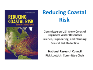 Reducing Coastal Risk