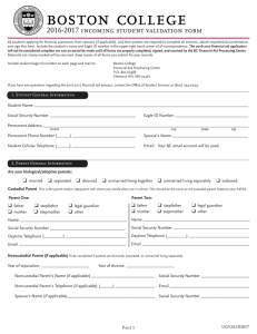 2016-2017 incoming student validation form