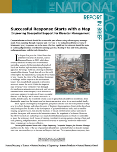 Successful Response Starts with a Map