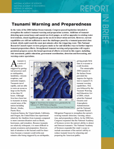 Tsunami Warning and Preparedness