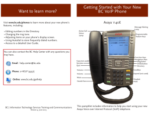 Getting Started with Your New  Want to learn more? BC VoIP Phone