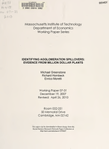 MA 07-31 AGGLOMERATION FROM