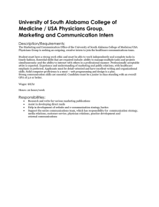 University of South Alabama College of Medicine / USA Physicians Group,