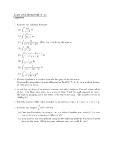 Math 166Z Homework # 4.5