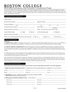 2015-2016 Incoming Law Student Validation Form
