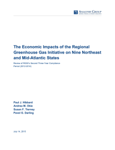 The Economic Impacts of the Regional and Mid-Atlantic States