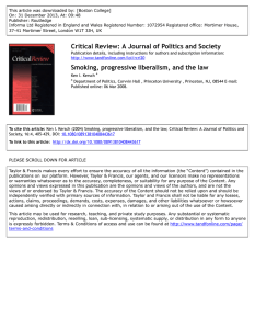 This article was downloaded by: [Boston College] Publisher: Routledge