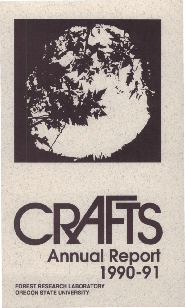 , Annual Report 199091 FOREST RESEARCH LABORATORY