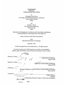 Risk Christopher  Porter Brown B.S.  Design, Urban  Planning/Landscape  Architecture