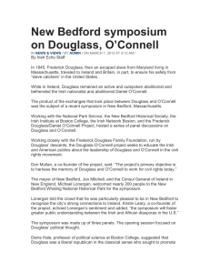 New Bedford symposium on Douglass, O’Connell