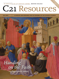 Handing on the Faith edited by thomas h. groome