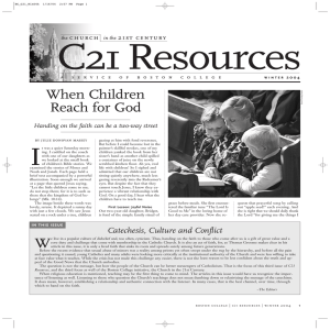 C21 Resources I When Children Reach for God