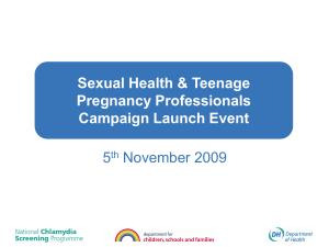 Sexual Health &amp; Teenage Pregnancy Professionals Campaign Launch Event 5