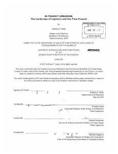 JUN  10 ARCHNES IN-TRANSIT  URBANISM: